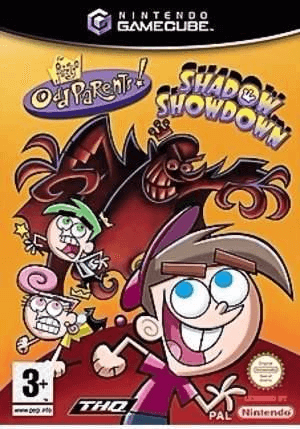 Fairly Odd Parents Shadow Showdown box art for Gamecube